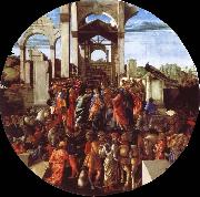 Sandro Botticelli The adoration of the Konige France oil painting artist